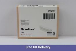 Box Of Eight Stryker Nasopore 5400-010-008, Nasal Dressings