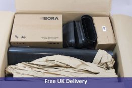 4x Bora Ecotube Duct Connection Flat Including Sealing Material, 4x, Bora Ecotube Shallow Duct 750mm