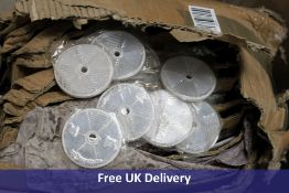 Five Hundred Pairs Of White Trailer Horse Box Reflectors