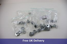E F S Spare Wheel Adaptors, to include 23 x size P, 4 Pack, 9 x J size J, 5 Pack, 20 x size R, 4 Pac