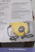 Brennenstuhl IP44 Auto Cable Reel, 110V AC, 16+2m. Box damaged