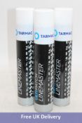 Eleven Tarmac Paint Sprays, 750ml, Black