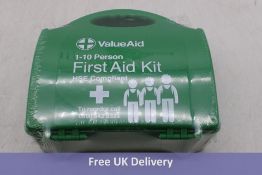 Ten ValueAid 10 Person First Aid Kits, Sealed, Expiry 07/2025