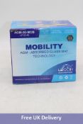 AGM Mobility 12V 50Ah Maintenance SLA Battery AGM-50-MOB, Black