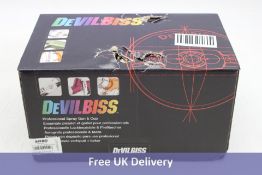 DeVilbiss FLG-S5-18 Transtech Suction Feed Spraygun and Cup Kit. Box damaged