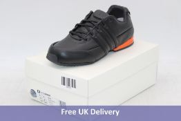 Y-3 Sprint Trainers, Black/Orange, UK 7