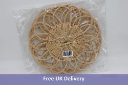Four Cabana Wicker Placemats, Natural Colour