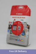 Canon Photo Value Pack 581XL. Box damaged