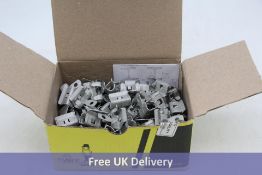 Nvent Caddy Box of One Hundred Flange Clamps, 5/16" To 1/2"