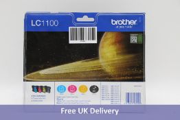 Brother LC1100VALBP LC1100 CMYK Ink Cartridge Value Pack. Box damaged
