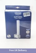 Grohe Euphoria Cube+ Stick Hand Shower 1 Spray, Silver. Box damaged