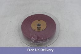 Six Rolls of Quality Textiles Elastic Tape, Old Rose, W 0.40mm, 25M Per Roll