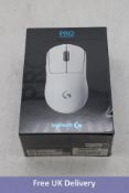 Logitech Pro X Superlight Wireless Mouse, White