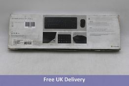 Microsoft Wireless 900 Desktop Keyboard and Mouse Set Black PT3-00006, Black