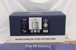 Grohe K700 Stainless Steel Sink