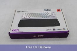 Cooler Master CK721 Wireless Mechanical Keyboard, White