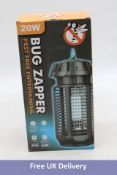 Four 20W Electric Pest Free Bug Zappers