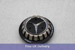 Four Mercedes 56520-000203-5001 Assy Wheel Nut System, Black/Silver