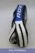 RDX T1 Curved Thai Kick Pad, Black/White/Blue