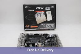 MSI X570-A Pro AMD Socket AM4 ATX Motherboard. Box Opened, Untested