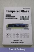 Two Premium Tempered Glass Curved Glass Screen Protector For Galaxy S23 Ultra