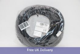 Leica MSC 1449 Cable Can M12 F/F w Protec, Black, Size 7.5m