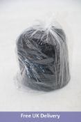 One-hundred Kippot, Black, with Hair Clips