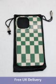 Burga Ivy League iPhone 13 Pro Max Case, Green/White