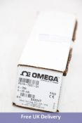 Omega PX419-750GI-EH Pressure Sensor, 750 psi, Current, Gauge, 30 VDC, 1/4" MNPT