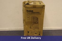 Rhino TQ3 2.2kW Instant Infrared Industrial Heater, 110V. Box damaged, Untested