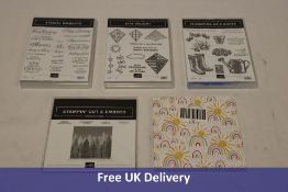 Five Stampin' Up items to include 1x Photopolymer Stamp Set Special Moments, 1x Photopolymer Stamp S