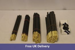 Approximately 1500x Jewellery Emery Sticks, Various Lengths and Grit Sizes also 2x Watchmakers Magni