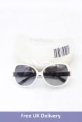 GF Ferre White Sunglasses