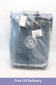 Kipling Teagan C 2 Wheeled Duffle Bag, Light Blue, 54cm
