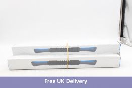Three Flx Massage Roller Lightweight All Body Tool, Grey/Blue/Black,47.5 cm