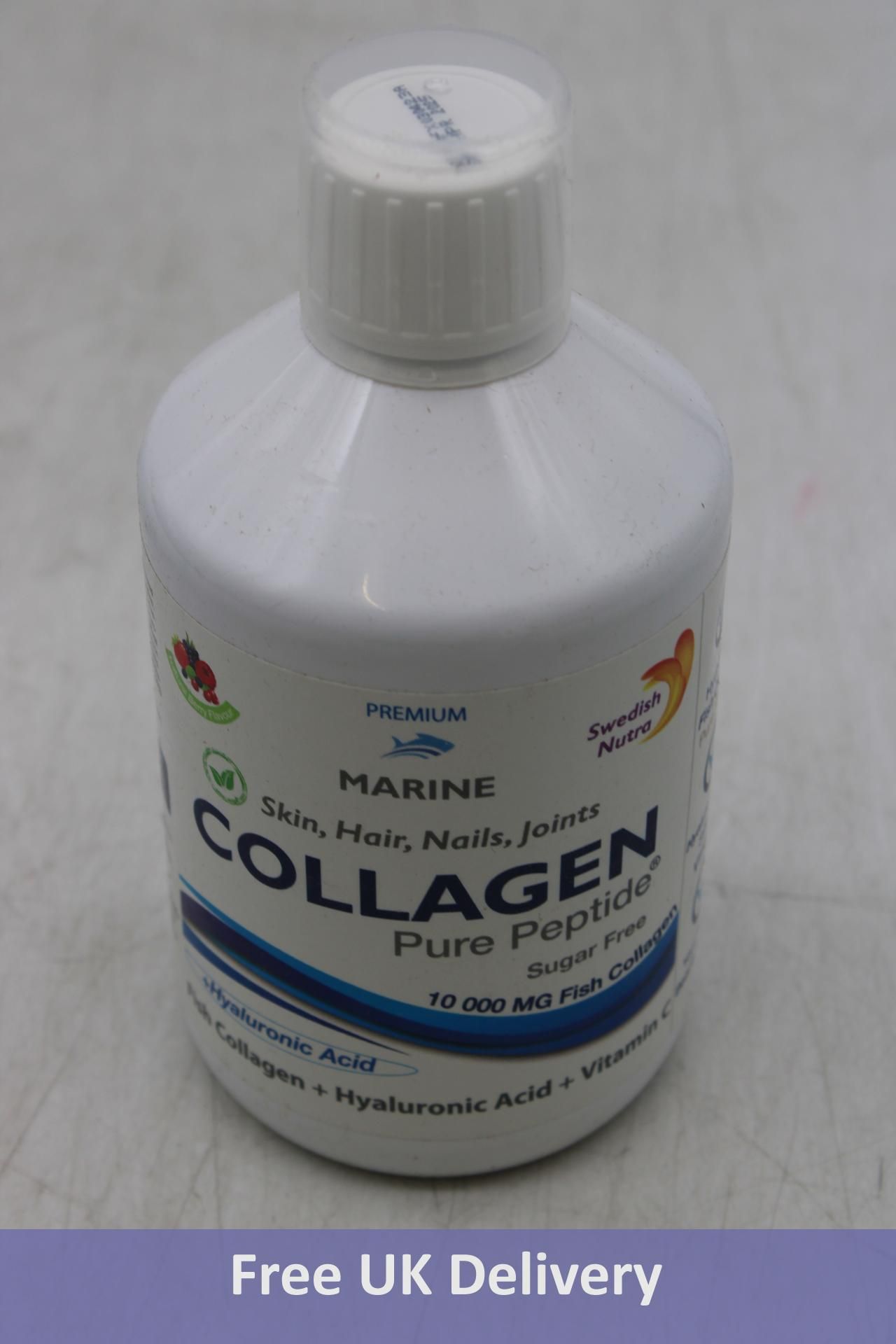 Six Bottle Marine Collagen, 500 ml per Bottle, Exp.04/2025