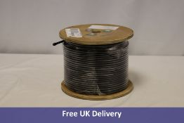 Pro Elec RG223 Coaxial Cable, Black, 100m