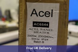 Acel Panel Heater, 2000w, AC6544. Box damaged