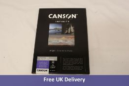Three Canson Infinity Inkjet Fine Art and Photo Paper, 25 Pack