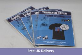 Ten PPD Inkjet Premium T-Shirt Transfer Paper A4 for Dark Fabric, 10 Sheets per pack