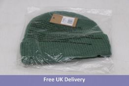 Two Stussy Basic Cuff Beanie, Spruce, One Size