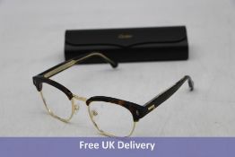 Cartier CT0378O 002 Glasses, Havana/Havana/Transparent, Frames Only