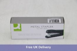 Twelve Q-Connect Full Strip Metal Stapler, Black