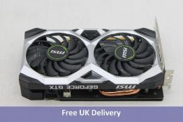 nVidia GeForce GTX 1660 Super Ventus XC DC Graphics Card. Used, no box or accessories, Not tested