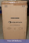 Auna PA-2200 Speaker, Black, 119 x 44 x 33cm. Box damaged, Not tested