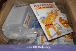 Twenty-eight issues of Meccano The Giant Crane parts to include issues 93-120, This Is Not A Complet