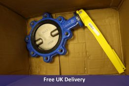 DN 150/6 Ductile Iron Butterfly Valve Lugged & Tapped Type
