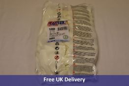 Fifty packs of Cattex 13" Premium Balloons, Snow White, PR/110.101, 100 per pack