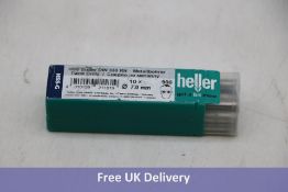 Ten Boxes of Ten Heller HSS Super Din 338RN Twist Drills 7.0mm