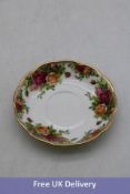 Eighteen Royal Albert Old Country Roses Bone China items to include 6x Tea Saucer, 5.5 Inches Approx